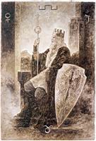 Luis Royo - Black Tarot - The Labyrinth Tarot, 11